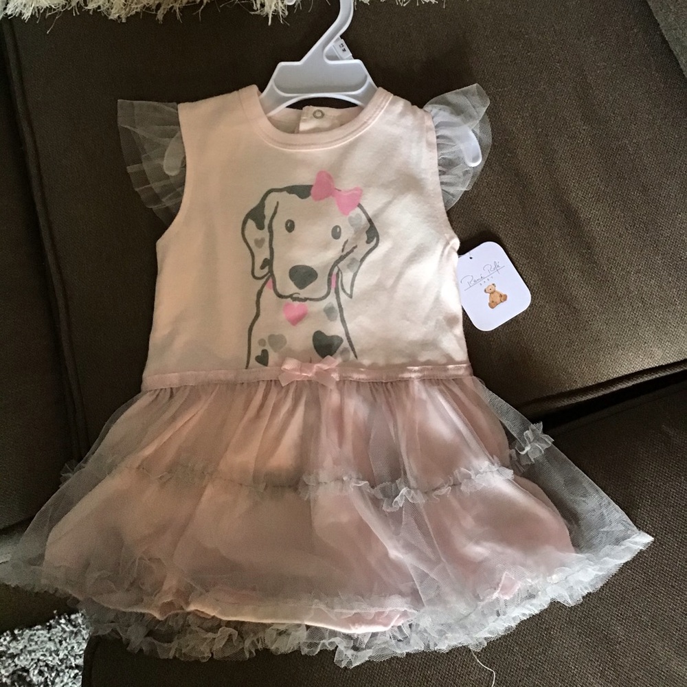 3/$16 - Ruffle Baby Girl Dress clothes NWT